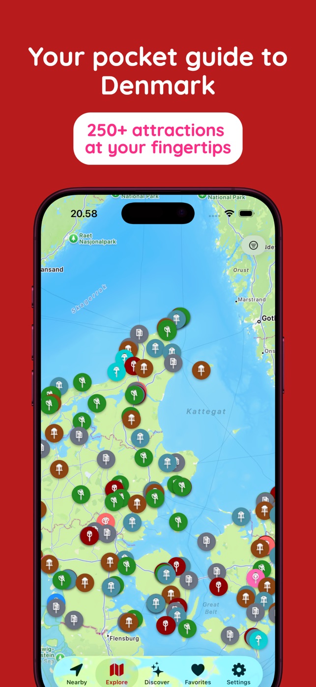Denmark Guide sk&aelig;rmbillede 1