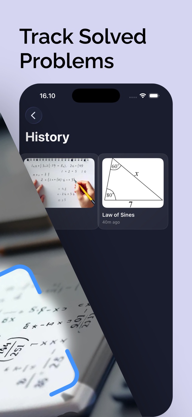 Math Solver sk&aelig;rmbillede 2